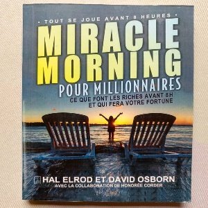 BOOK MORNING MIRACLE FOR MILLIONAIRE