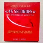 BOOK 45 SECONDS THAT WILL CHANGE YOUR LIFE