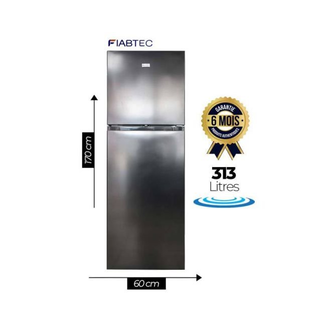 FIABTEC refrigerator – FTTMS-520NF -NoFrost – 338L – Black
