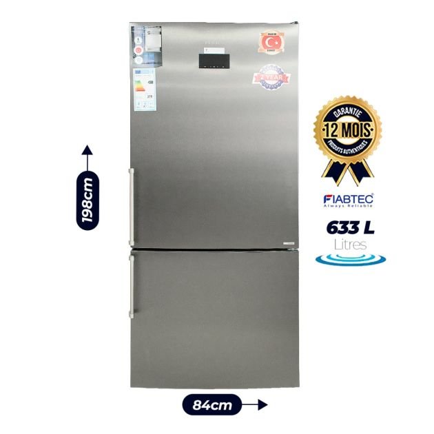 FIABTEC 633L American-Style Refrigerator