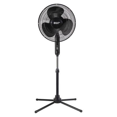 OSCAR 16-Inch Pedestal Fan with Timer – OSC-EF-16 | Black
