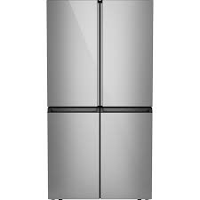 OSCAR American Refrigerator 500L – OSC-466-FFA | 4 Doors, Grey