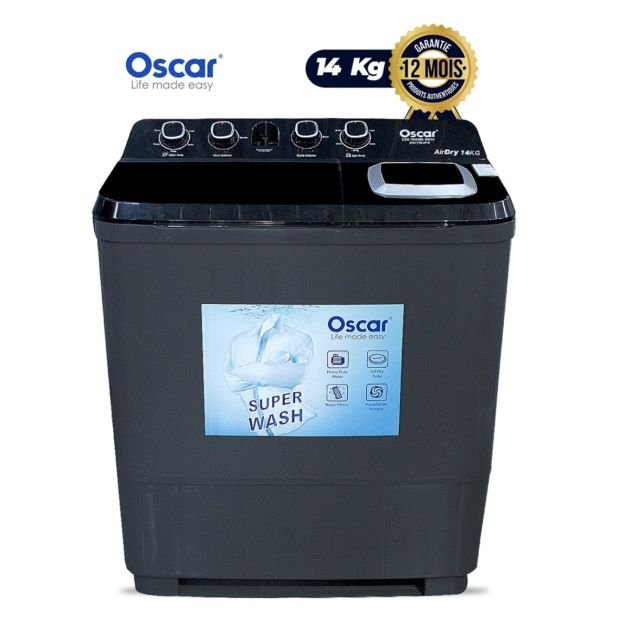 OSCAR Semi-Automatic Washing Machine 14kg – OSC-WM-140SA