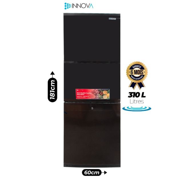 Innova IN-471 Bottom Freezer Refrigerator – 310L