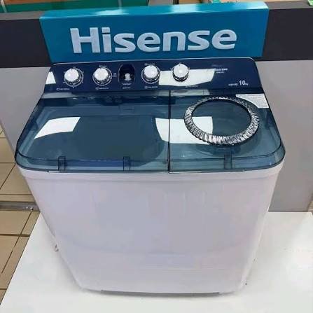 Hisense 10Kg Twin Tub Semi-Automatic Washing Machine